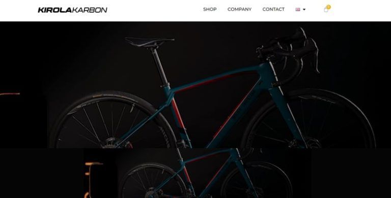 Web kirolakarbon.com diseñada por Mkcero