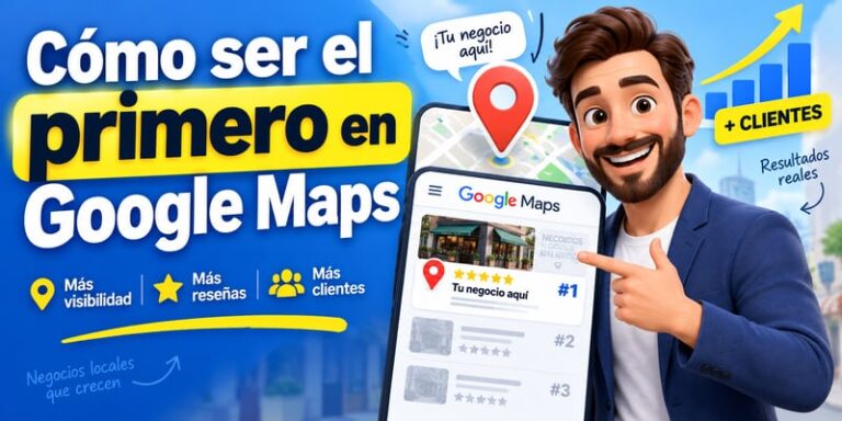 como ser el primero en google maps